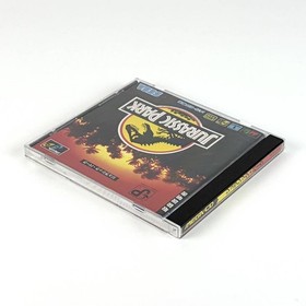 Jurassic Park Sega Mega CD MCD W/Case Manual Japan Import Tested Retro Rare Game