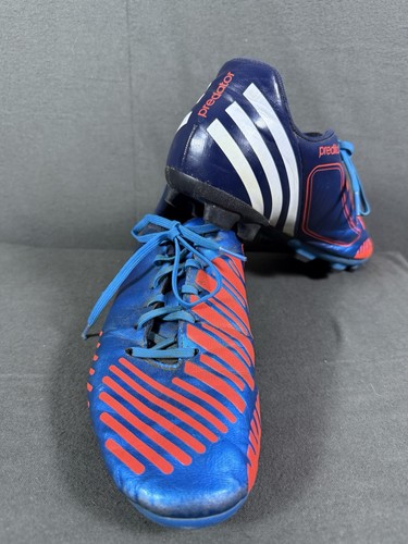 Adidas Predator Predito Size10.5 Soccer Cleats Shoes Blue Orange (See Pictures )