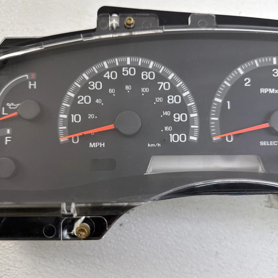 Cuadro de instrumentos Ford F-150 Expedition 1999 conjunto velocímetro medidores OEM Foto 4 de 4