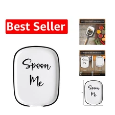 Dishwasher-Safe Heat-Resistant Spoon Rest for Clean Countertops – 5.8" x 4.48"