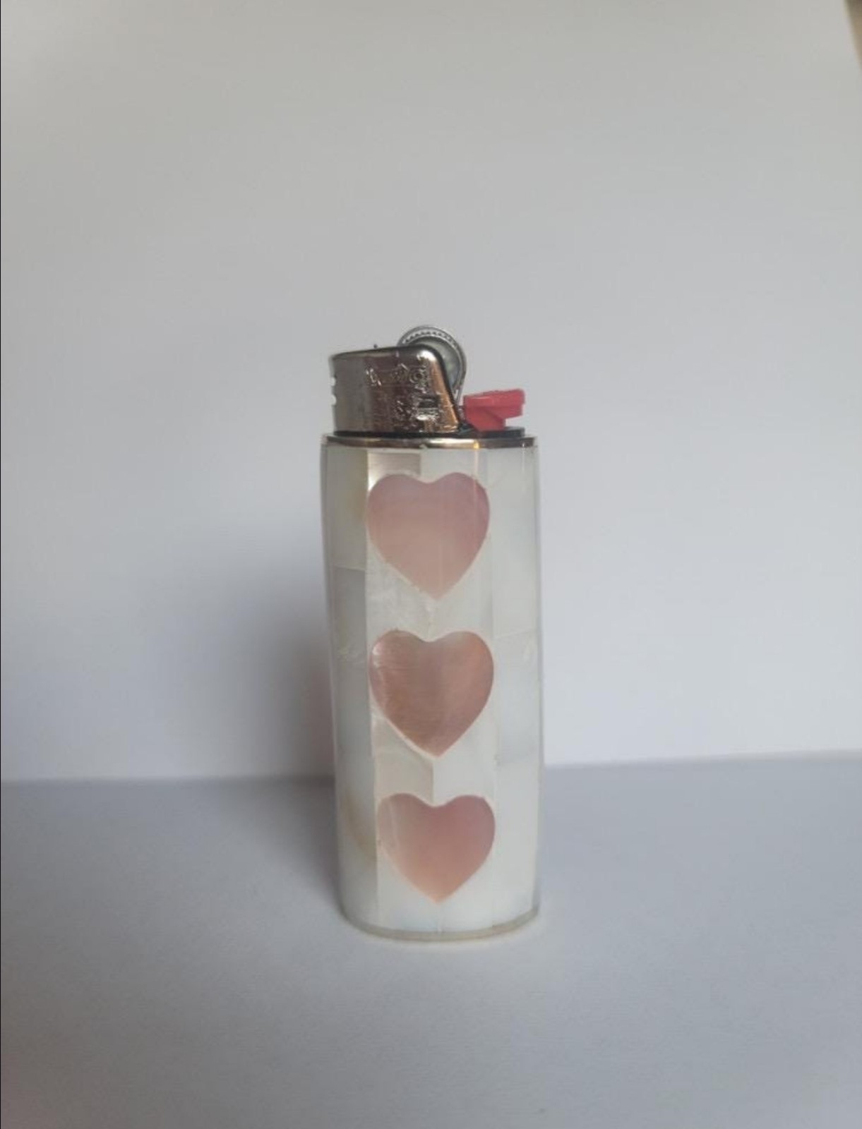 Case Pink Shell Mosaic Elegant Gift Rare
