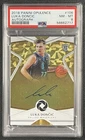 LUKA DONCIC PSA 8 2018-19 PANINI OPULENCE #106 RC AUTO ROOKIE 84/99 MAVS LAKERS