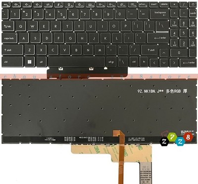 MSI Summit E16 Flip A11U A12U UCT MS-1591 1592 1593 US Keyboard Colorful Backlit