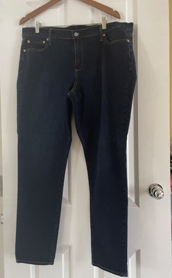 GAP 1969 dunkelblaue Damen Jeans mit geradem Bein Größe 34R - kaum getragen und perfekt