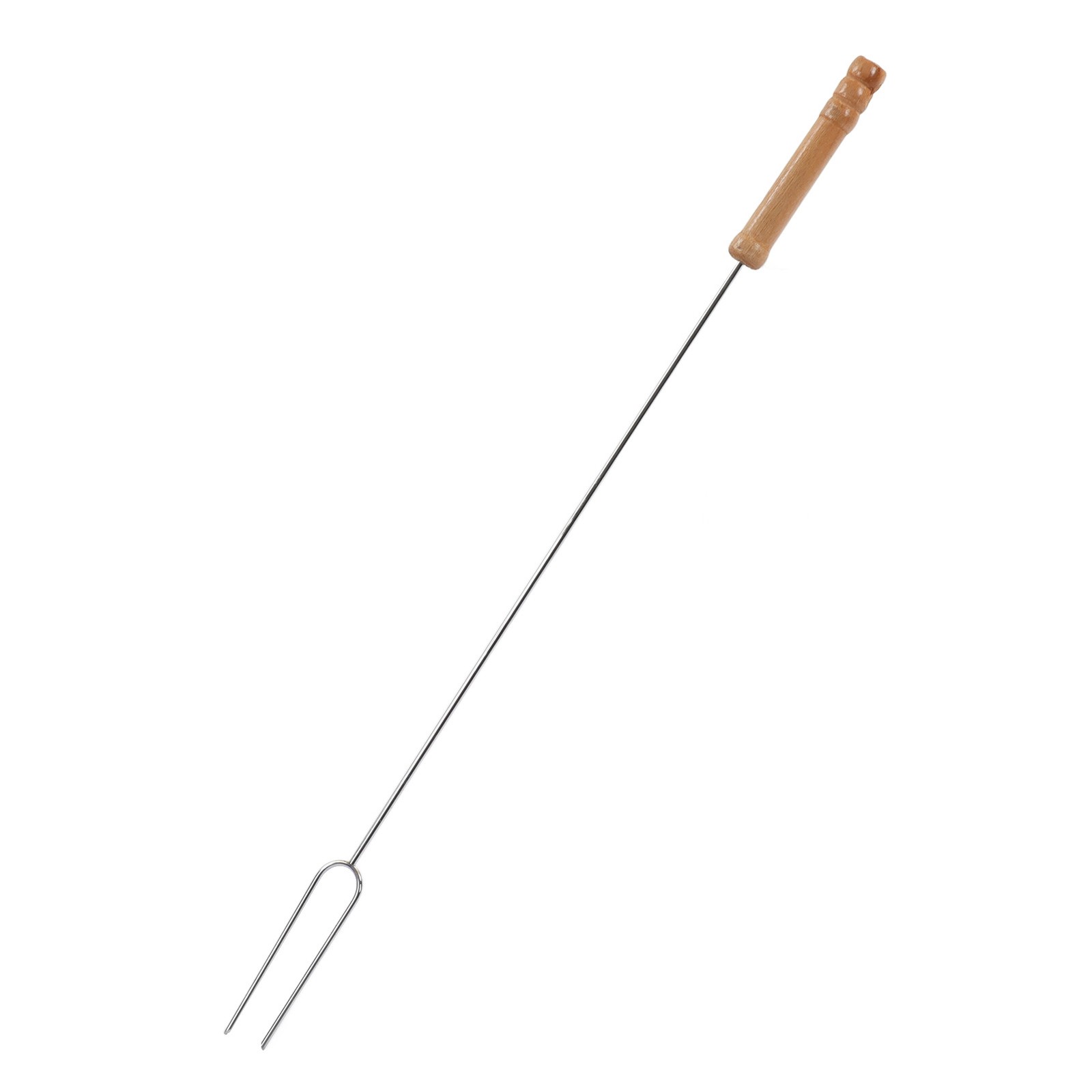 3Pcs Stainless Steel Barbecue Forks Roasting Stick for Outdoor BBQ Camping