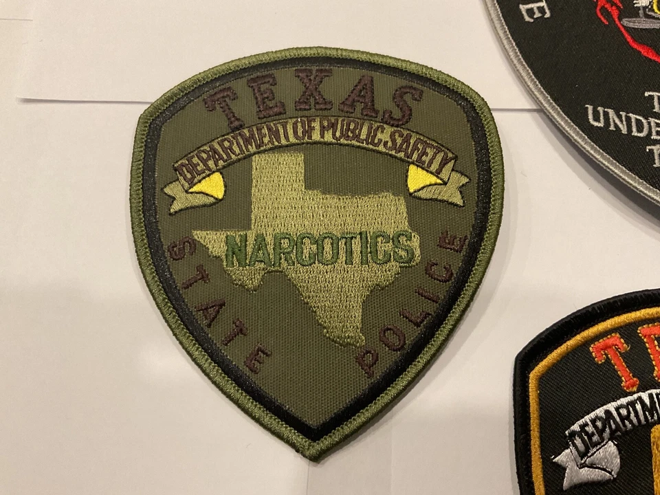 Policía Estatal de Texas Juego de parches coleccionables tamaño completo 5 parches nuevos tamaño completo Foto 4 de 4