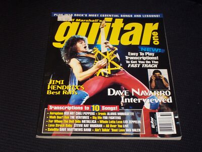 VOL #3 GUITAR ONE MAGAZINE - EDDIE VAN HALEN FRONT COVER - E 284