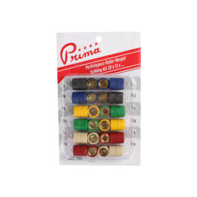 PRIMA 20x12 ROLLER WEIGHT TUNING KIT FITS: YAMAHA ZUMA 125, VINO 125