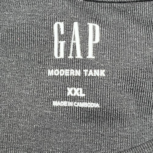 GAP Tank Top 2XL Sleeveless Modern Shell Black Modal Blend Soft NEW - Picture 6 of 10