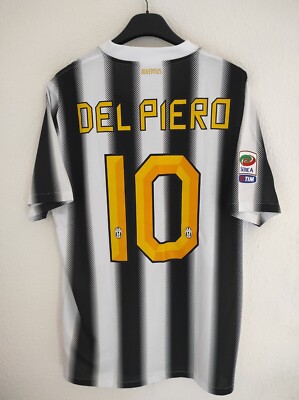 JUVENTUS 2011-2012 Del Piero 10 camiseta shirt trikot