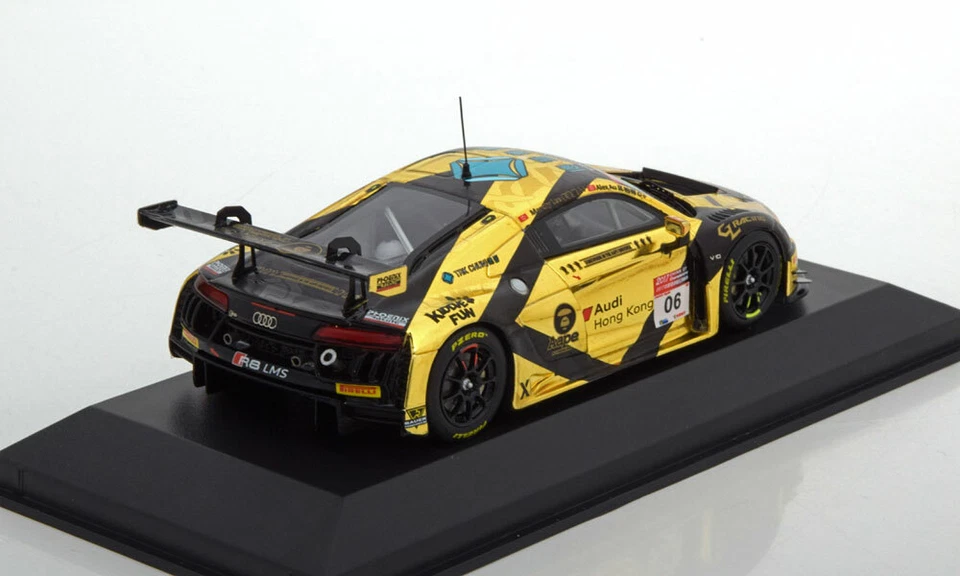 Audi R8 Lms #6 China Gt 2017 Lee Al Tarmac Minichamps 437171106 1/43 Resina - Immagine 3 di 3