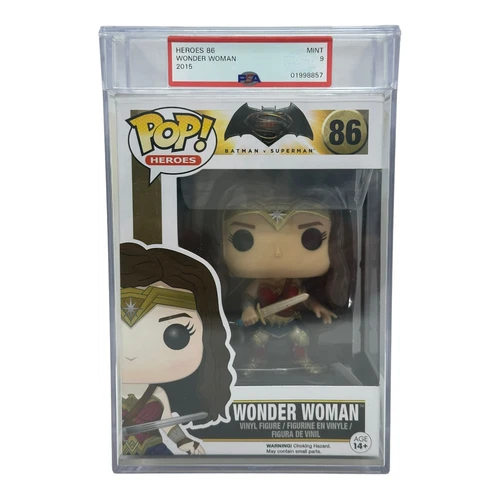 Funko Pop! PSA Graded 9 Wonder Woman # 86