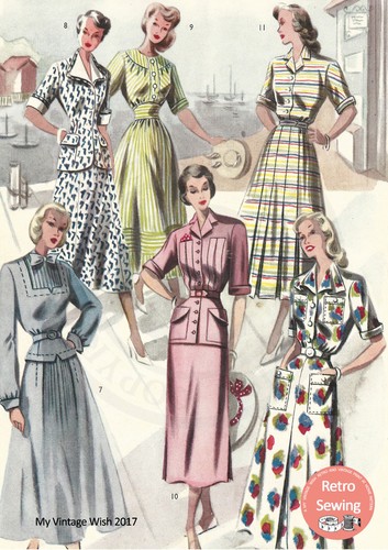 The Haslam System of Dresscutting No. 20 - 1950's - Picture 4 of 5