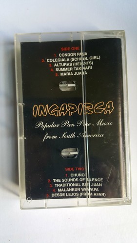 Ingapirca – Popular Pan Pipe Music From South America Vol 2. Cassette Tape. - Picture 3 of 4