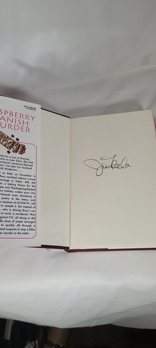 Raspberry Danish Murder; Joanne Fluke; Signed First Edition First Printing - Picture 2 of 3