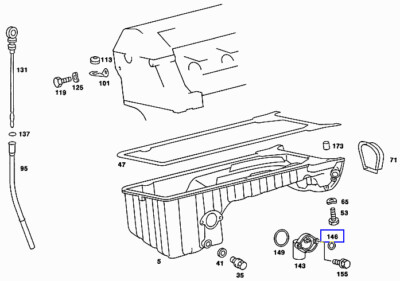 Mercedes Black Rubber Seal Gasket O-Ring 6.3x2mm A0179975848 New  