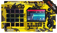 Akai MPC Touch Yellow Camo Protective Decal StyleFlip Skins