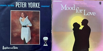 NICE JOB LOT OF 2 PETER YORKE 12'' Vinyl  LP RECORDS  VG TO VG+