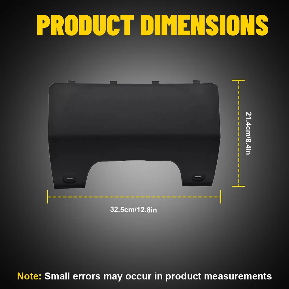 Parachoques trasero de coche Land Rover LR4 LR3 cubierta de remolque gancho tapa de ajuste DPO500011PCL Foto 2 de 4