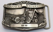 1986 Massey Harris MH 80 Combine Belt Buckle 741 of 5000 Iowa Premium  Specialt