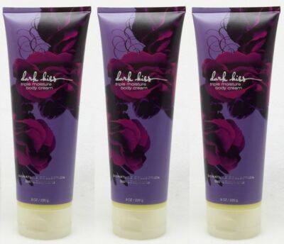 3 Bath & Body Works DARK KISS Triple Moisture Body Cream 8 oz