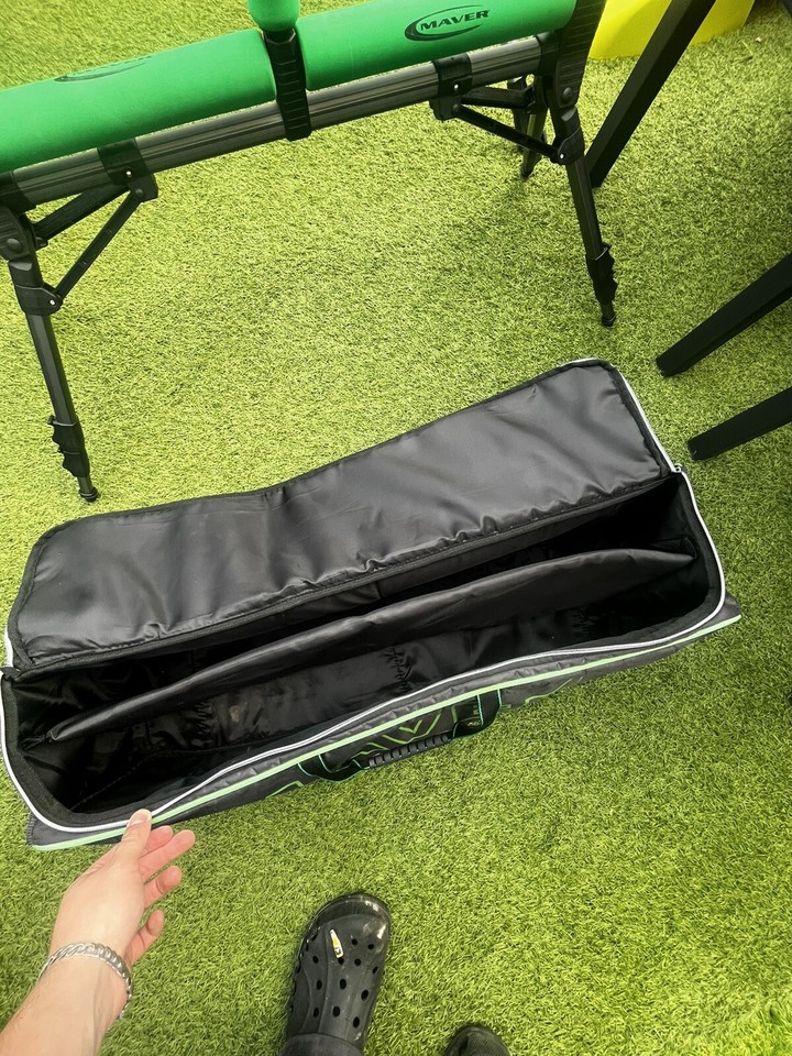 MAVER DOUBLE XL FLATBED POLE ROLLERS X2 WITH MAVER ROLLER BAG MATCH