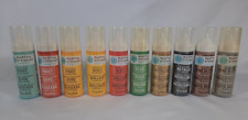 Martha Stewart Glass Paint Lot of 10 Gloss, Metallic, Frost, Pearl, Fine Glitter