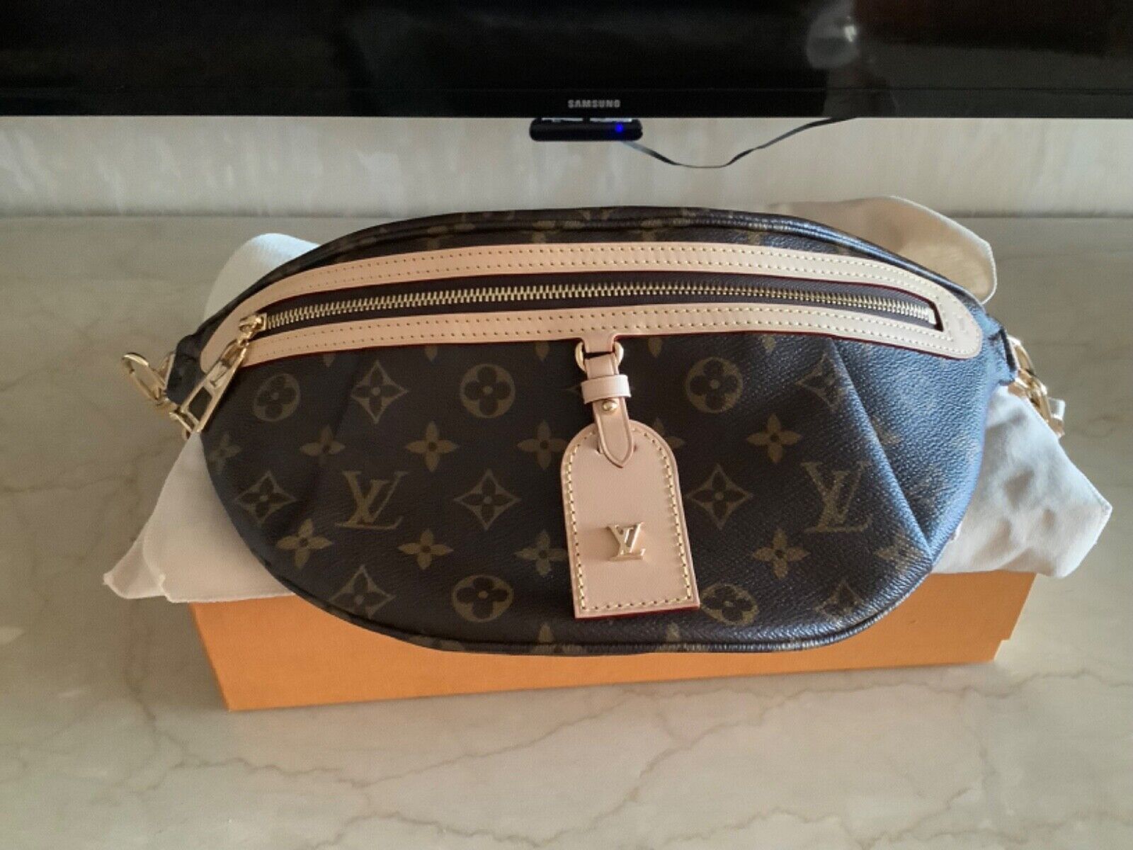 Louis Vuitton High Rise Bumbag M46784 SOLD OUT LIMITED NEW IN BOX Crossbody  Bag