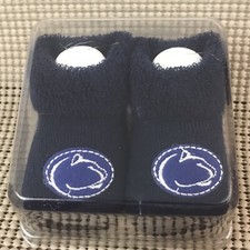 Penn State Nittany Lions Infant/Baby 3-6 Mos Booties Socks Game Day Outfitters