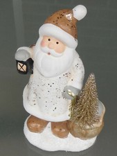 Weihnachtsmann, Nico, Weihnachten, 5 Modelle, 2 Größen in Weiß-Gold / Braun-Gold