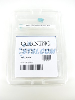 Corning FL2-LC-900-OM4-6 FuseLite 2 Splice-on Connector LC OM4, 6-Pack ~STSI