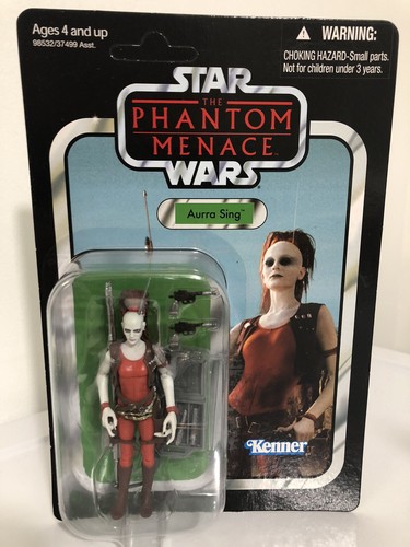 Star Wars The Vintage Collection – VC73 Aurra Sing – Hasbro 2012 – Unpunched – Mint On Card