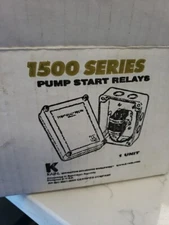 K-Rain 1500 Series Pump Start Relay W/ Enclosure NEW 3hp 110v/220v 24v coil
