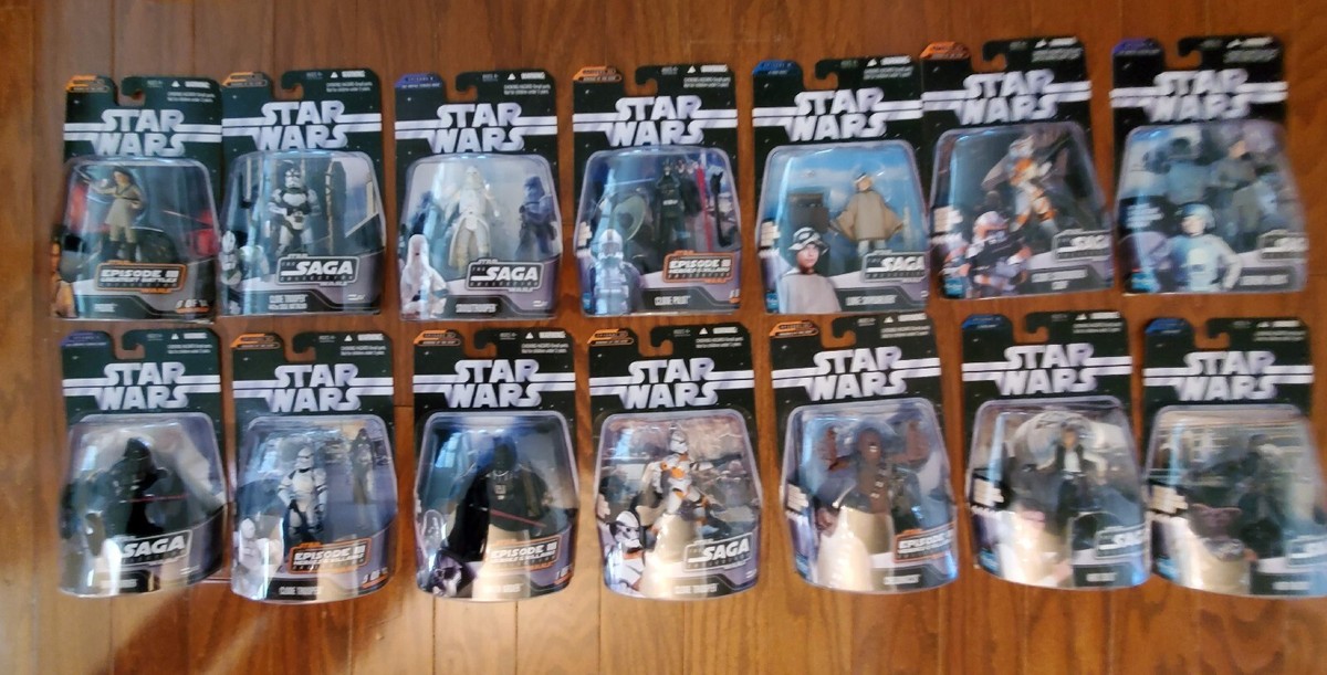 Hasbro Star Wars Saga Collection 14-Lot 2006 3.75