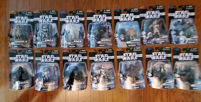 Hasbro Star Wars Saga Collection 14-Lot 2006 3.75