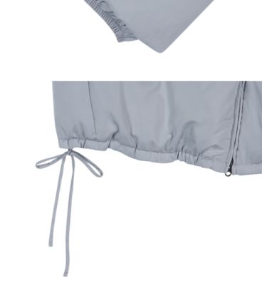 Coyseio Solid Padded Jacket Grey SkyBlue 100% Authentic | eBay