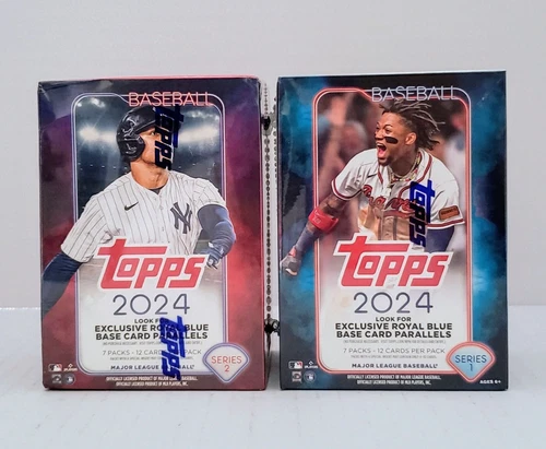 2024 Topps Baseball Series 1 & Series 2 Blaster Boxes-Lot of 2 Factory Sealed