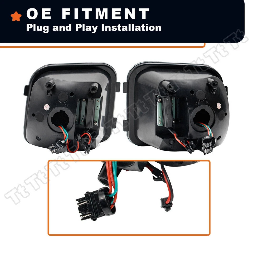 For 2006-2010 Hummer H3 H3T Switchback Dynamic LED Turn Signal Lights Corner DRL - Bild 3 von 4