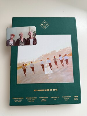 BTS Memories of 2016 DVD Photo Book Set (opened, with Wings BTS Memories of 2016 DVD Photo Book Set (opened, with Wings