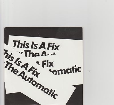 Automatic-This is a fix UK promo cd album