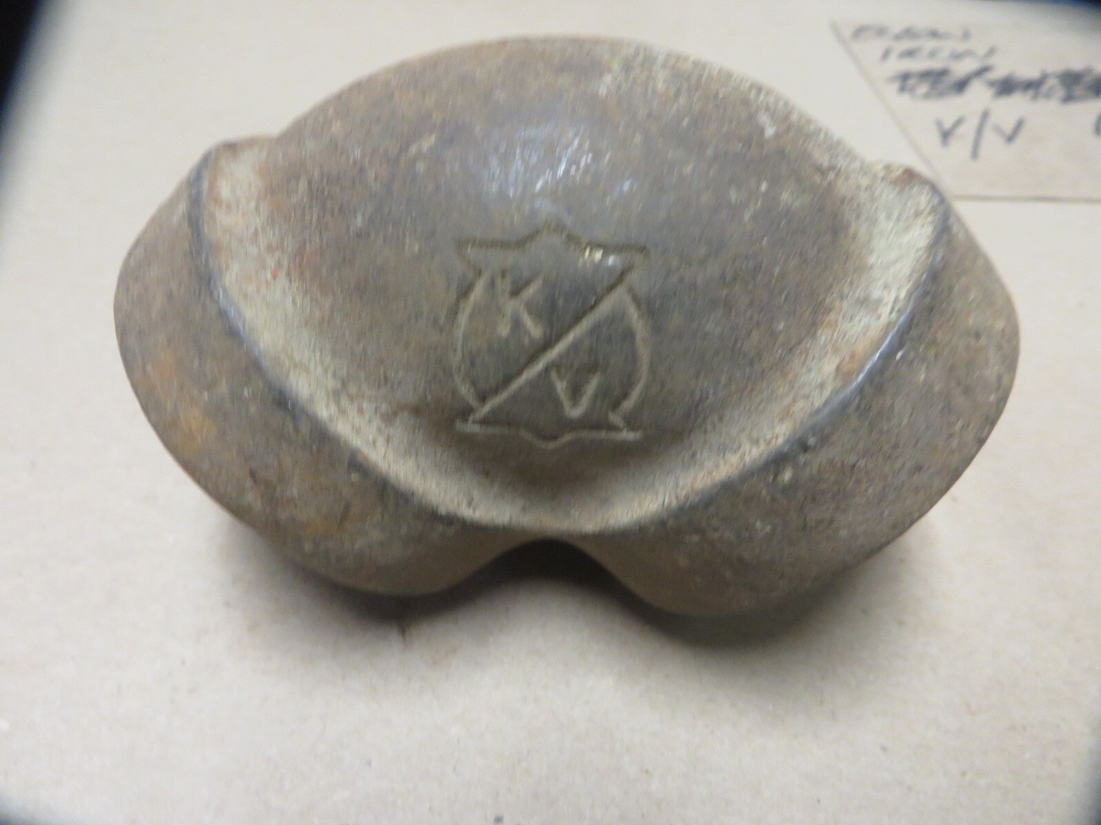 IRON PIPE FITTING very old NOS ELBOW 1"X1" K/V GALVANIZED