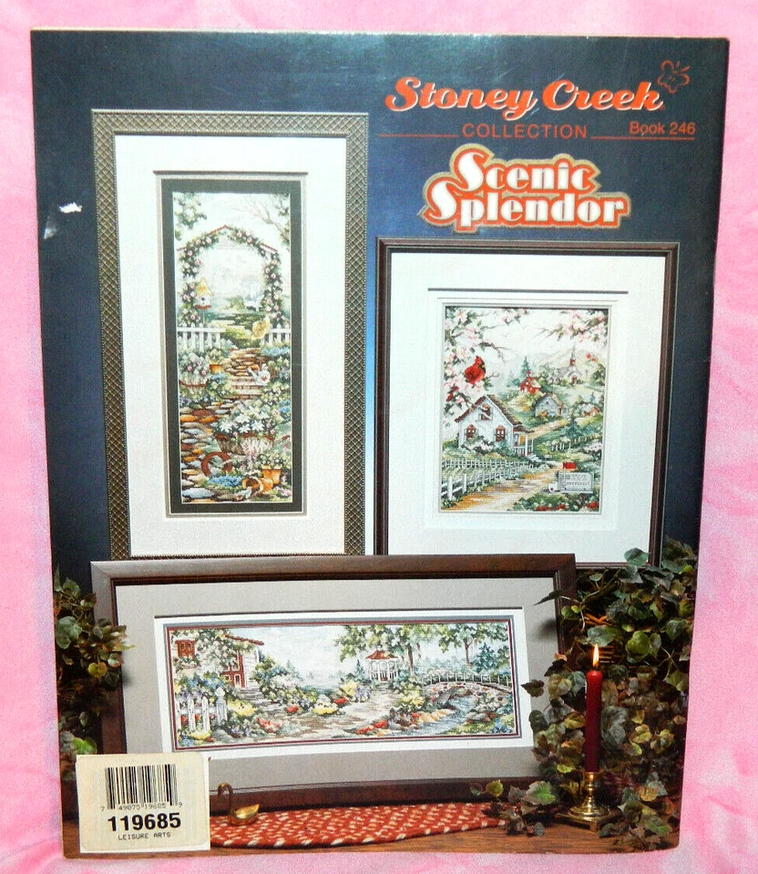 Stoney Creek Collection Scenic Splendor Cross Stitch Chart Book Bridge Market - Image 2 of 2