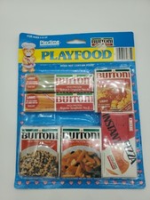 1980s Playfood NIB 1988 Tyco Toys Playtime Playfood RARE 65