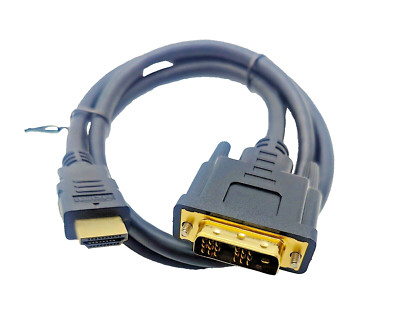 10 Ft. HDMI to DVI Digital Cable, Male to Male, 28 AWG