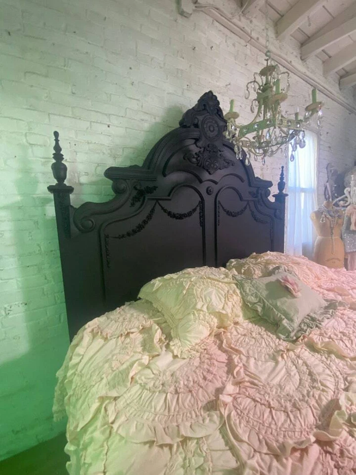 Cabaña pintada Shabby Chic romántica ángel cama Queen/King Foto 4 de 4