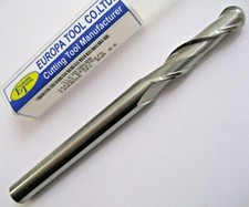 6mm CARBIDE BALL NOSED LONG SERIES SLOT DRILL 2 FLUTED EUROPA TOOL 3143030600  9