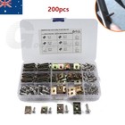 <!--F#f_0-->200pcs Stainless Steel Automotive U Nuts Speed Clip Self Tapping Screws Bolt Set<!--F/-->