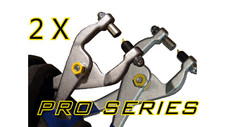 *SERIE PRO* Alicates perforadores de rejilla estrictamente para techos (2 PK) 1/8" perforador de metal