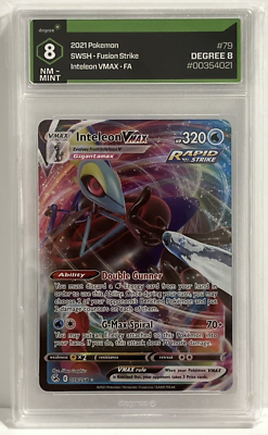 2021 Pokemon Inteleon VMAX Rapid Strike Graded Degree 8 079/264 | eBay 2021 Pokemon Inteleon VMAX Rapid Strike Graded Degree 8 079/264 | eBay