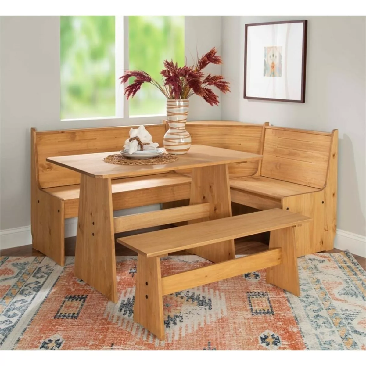 Kitchen nook sale corner table set